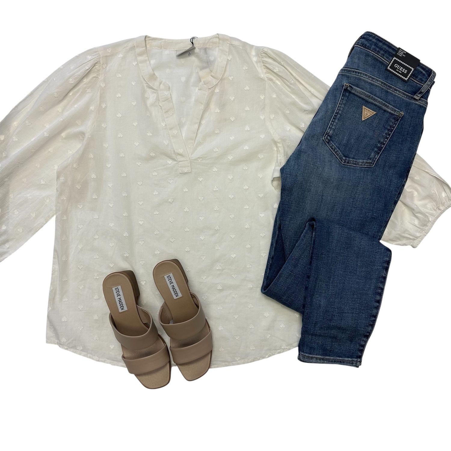 Kaffe Jolia Blouse Chalk