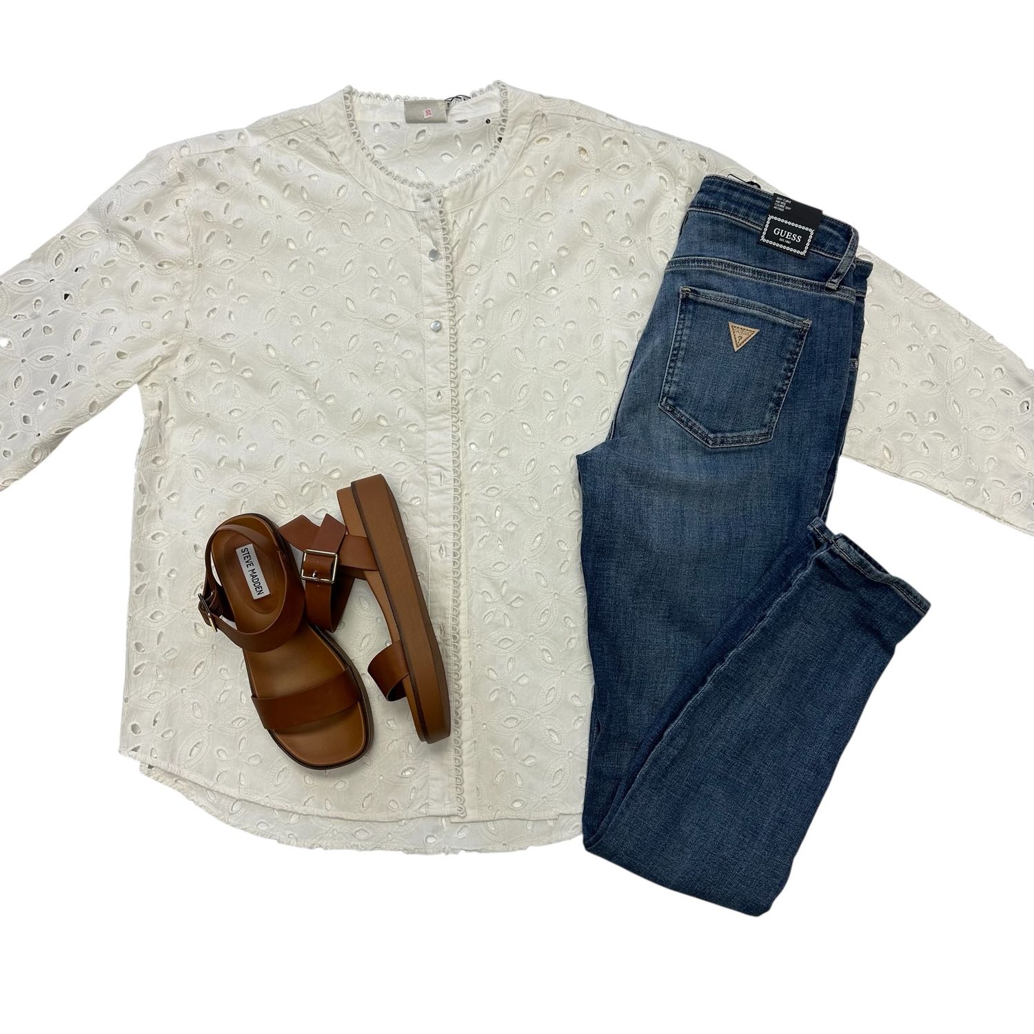 Kaffe Silina Shirt Chalk
