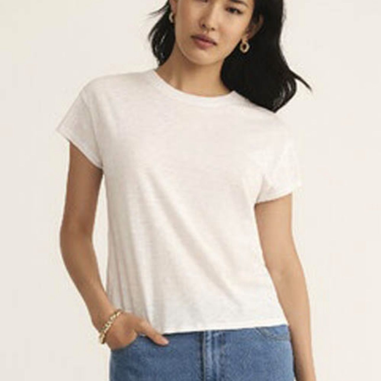 Z Supply Modern Slub Tee White