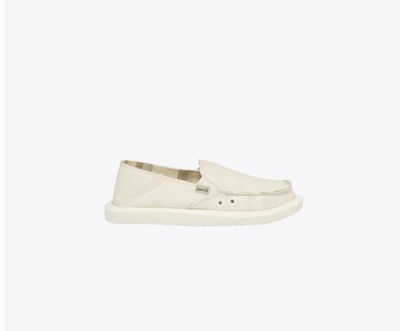 Sanuk Donna Hemp White