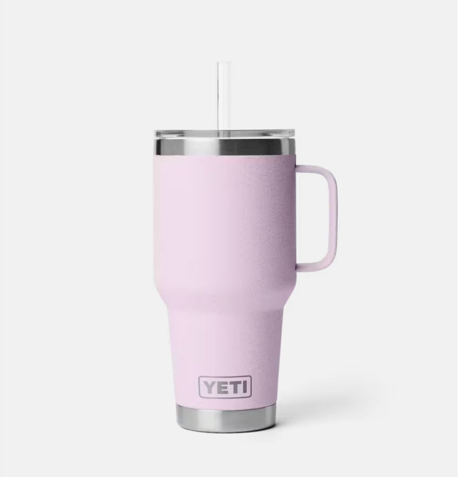 Yeti RAMBLER® 1 L STRAW MUG  WITH STRAW LID Cherry Blossom