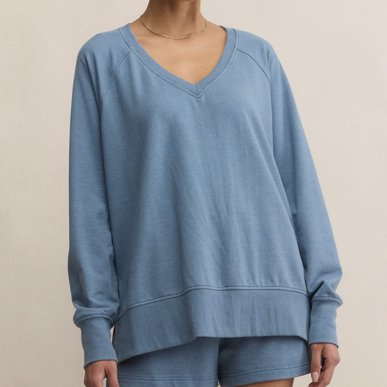 Z Supply Weekender V-Neck in Boathouse