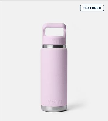 Yeti RAMBLER® 769 ML WATER BOTTLE  WITH COLOUR-MATCHED STRAW CAP Cherry Blossom