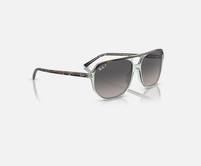Rayban Bill One Havana Trans Green Polarized