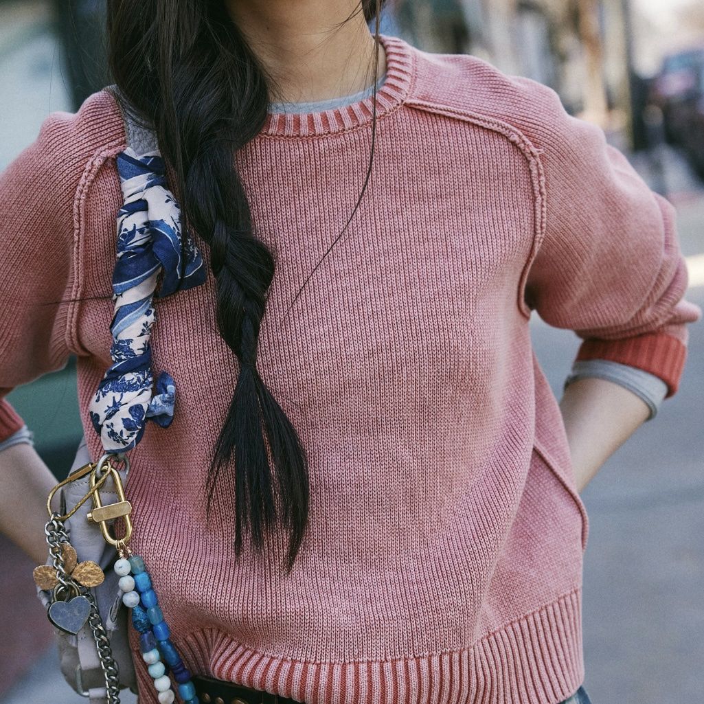 Free People Spring Street Pullover Bijou