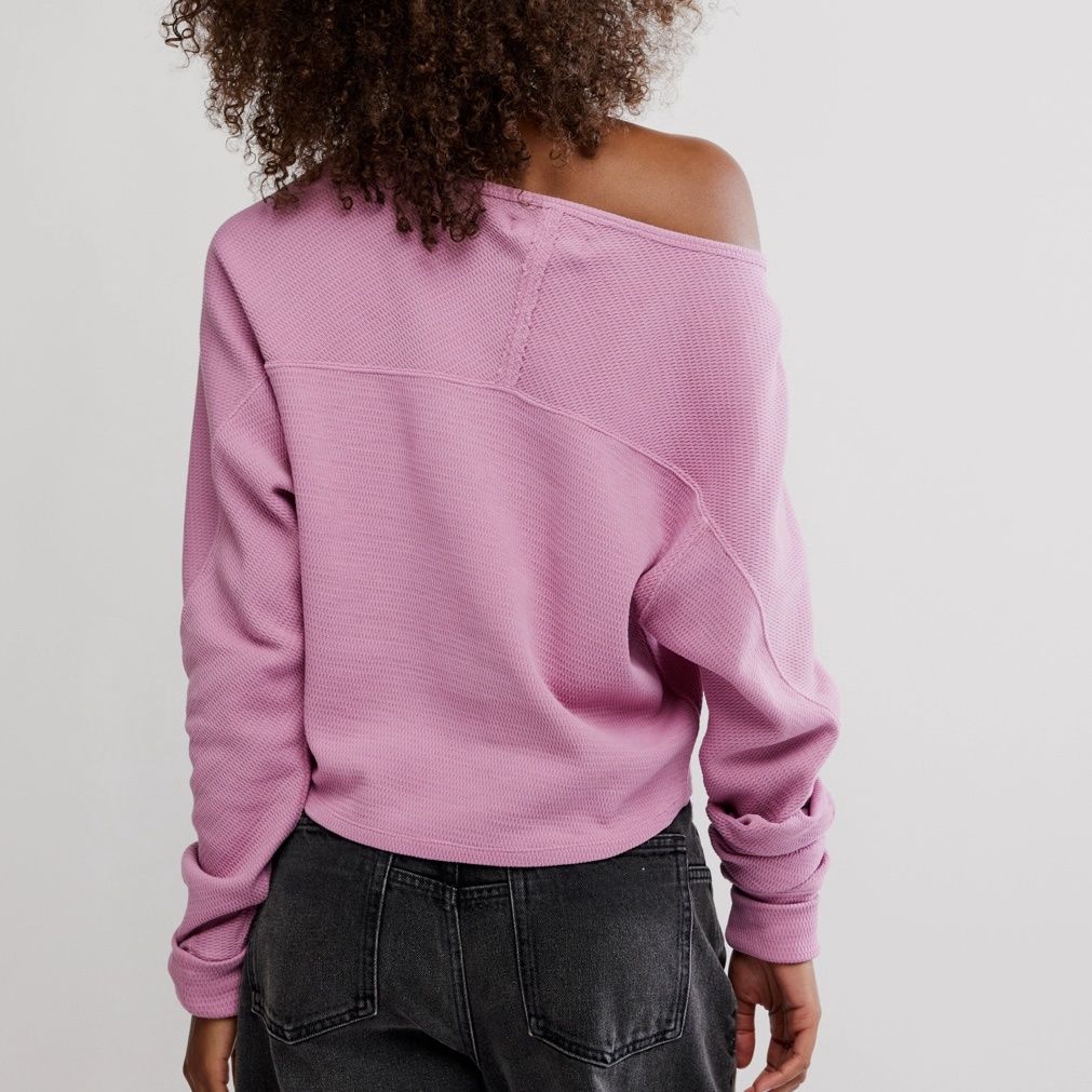 Free People Jess Longsleeve Orchid