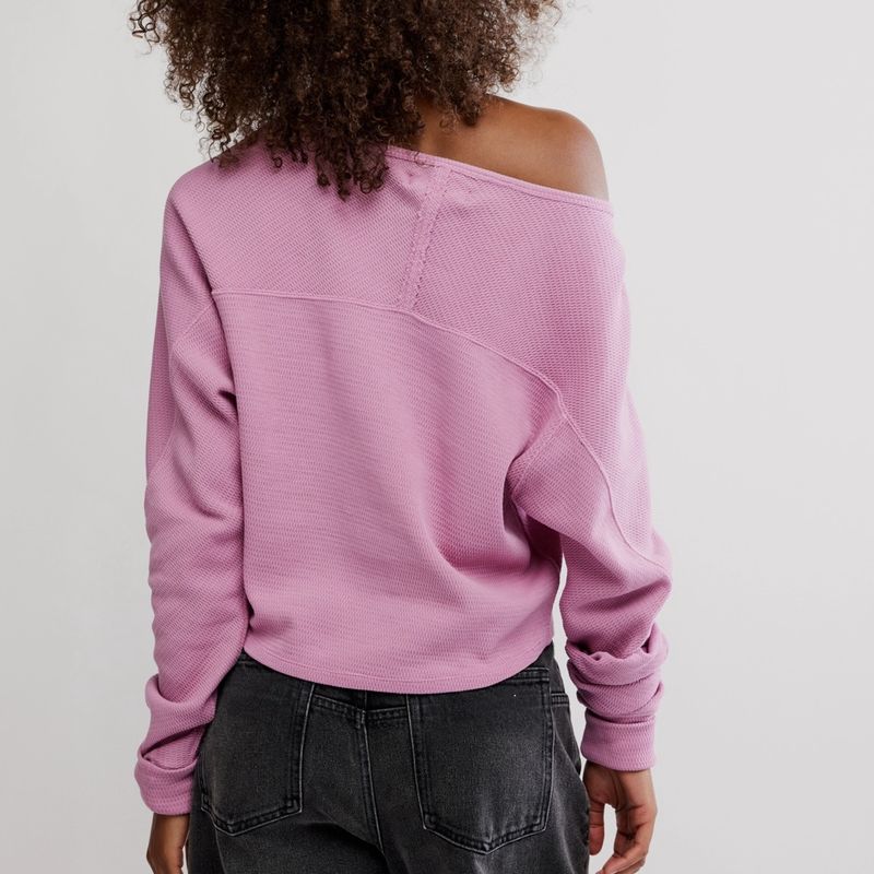 Free People Jess Longsleeve Orchid