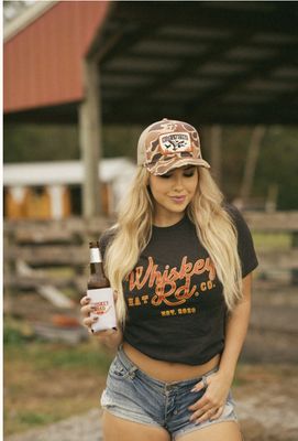 Whiskey Rd T-shirt Charcoal