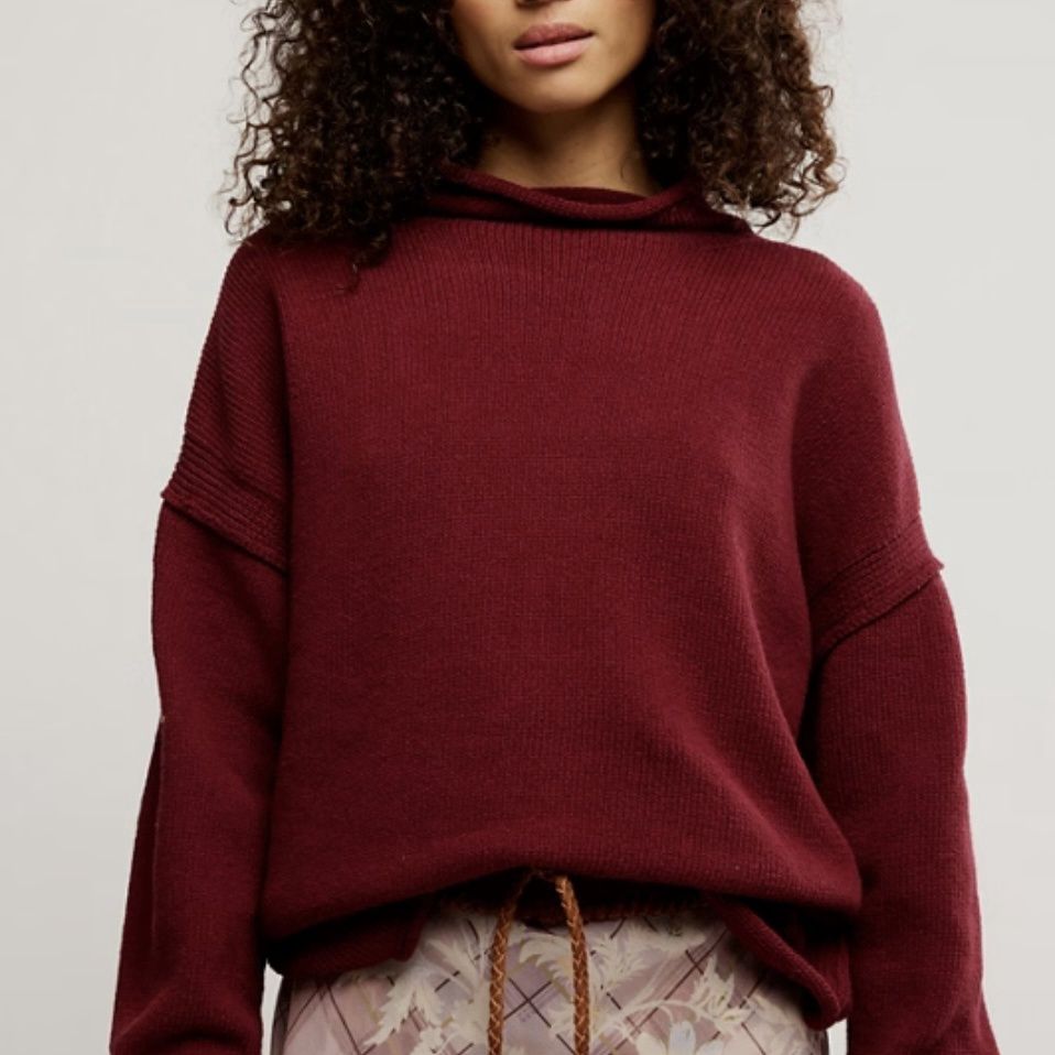 Free People WTF Torres Rollneck Wine