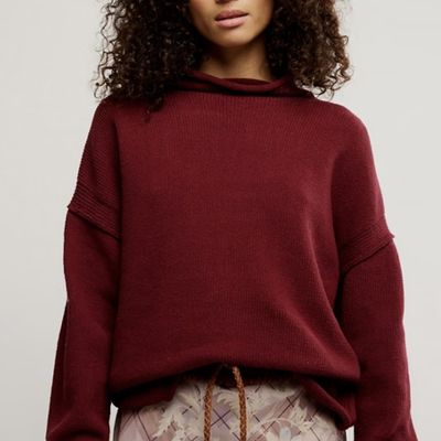Free People WTF Torres Rollneck Wine
