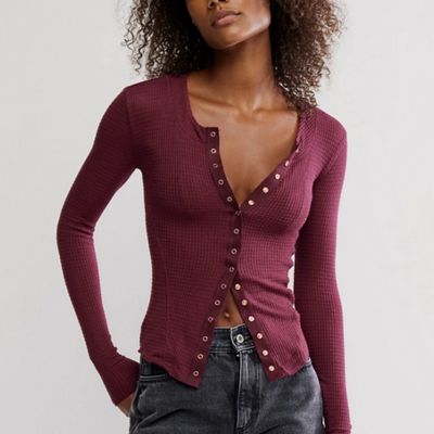 Free People Going Places Cardi Acai