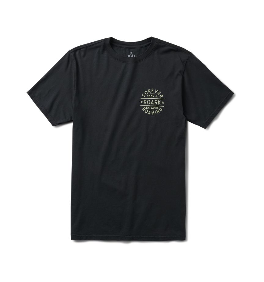 Roark Stamp Tee Black