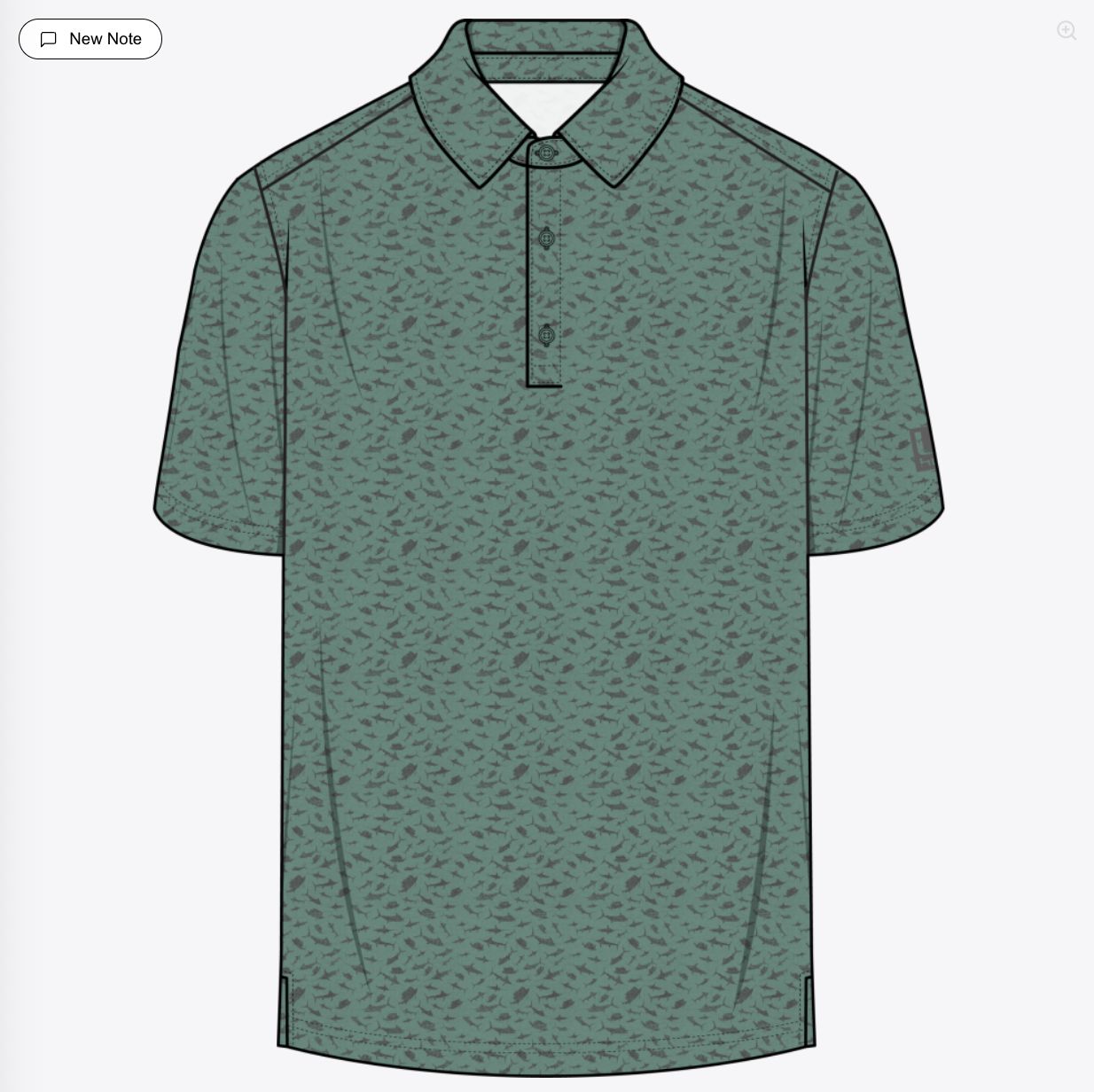 Huk Pursuit Polo Volcanic