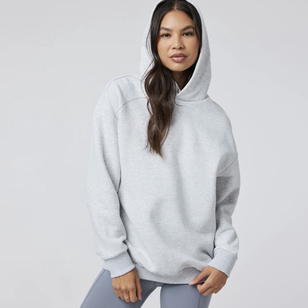 Vuori Restore Hoodie Pale Grey Heather