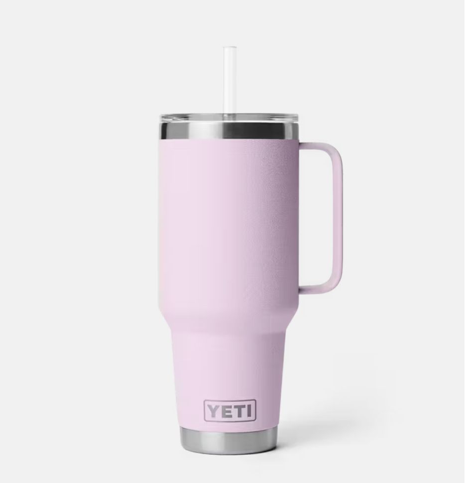 Yeti RAMBLER® 1.2 L STRAW MUG  WITH STRAW LID Cherry Blossom