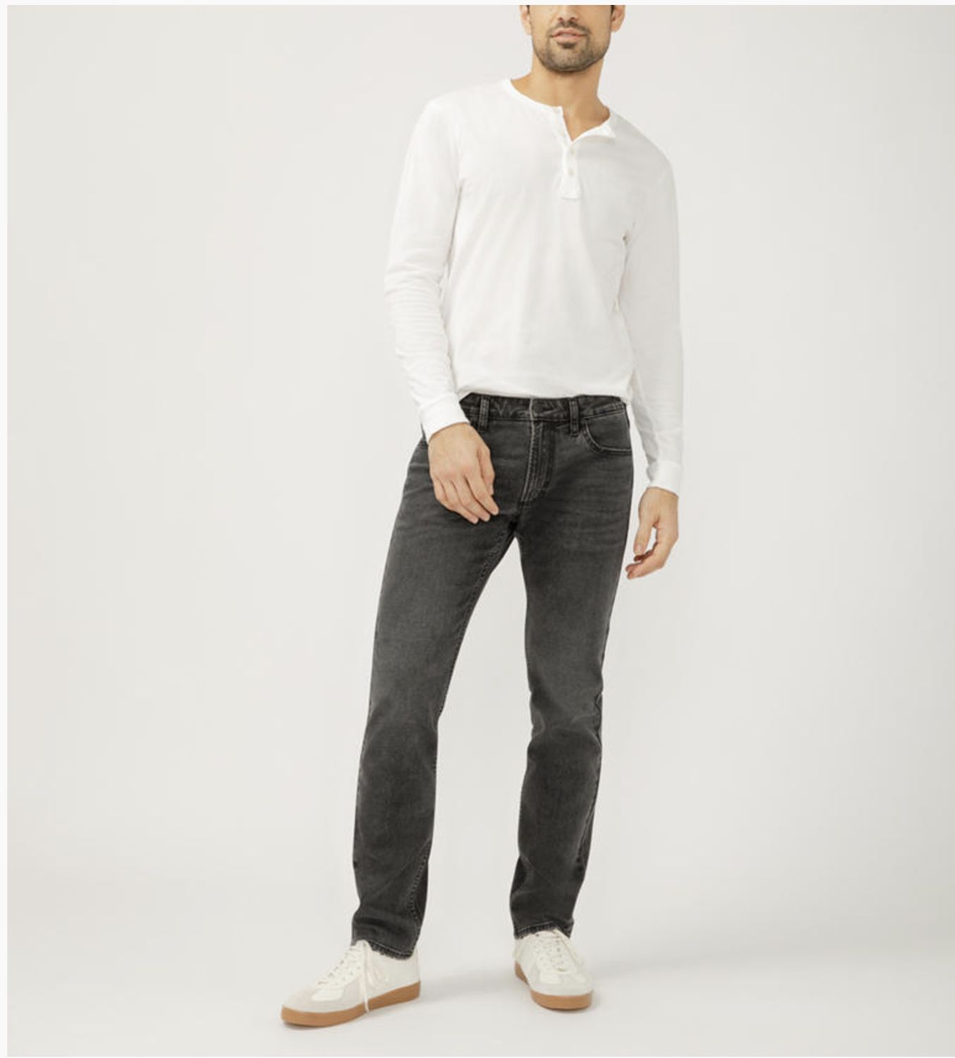 Silver Jeans Konrad Black 563