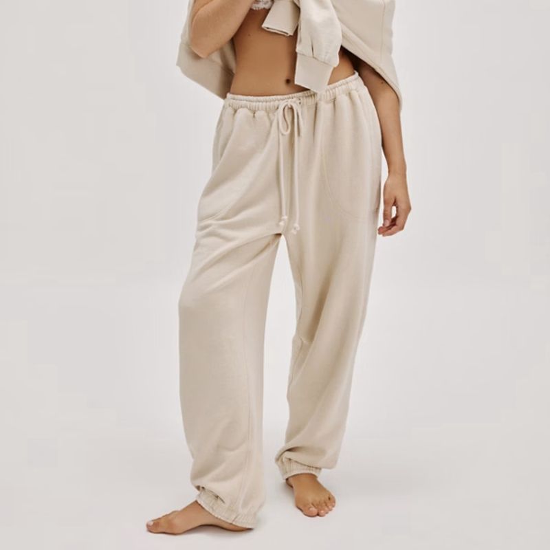 Free People Slow It Down Jogger Oat