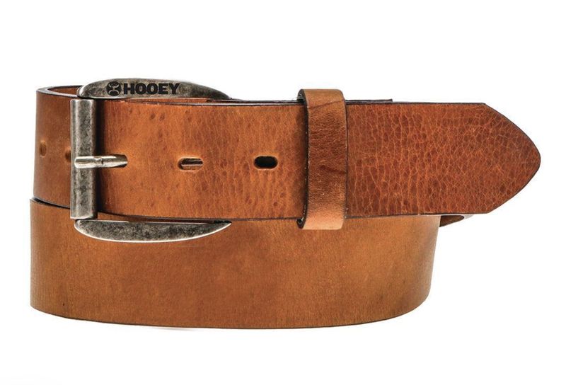 HOOEY &quot;CLASSIC HOOEY BOMBER&quot; TAN BELT