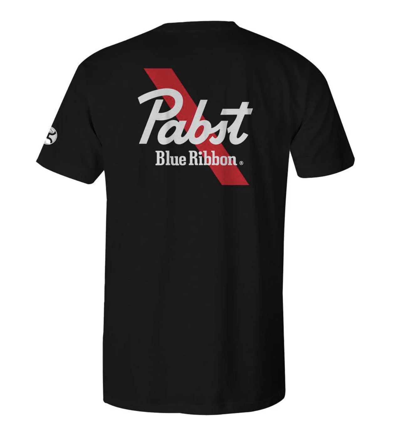 HOOEY &quot;PABST BLUE RIBBON&quot; BLACK W/RED &amp; WHITE T-SHIRT