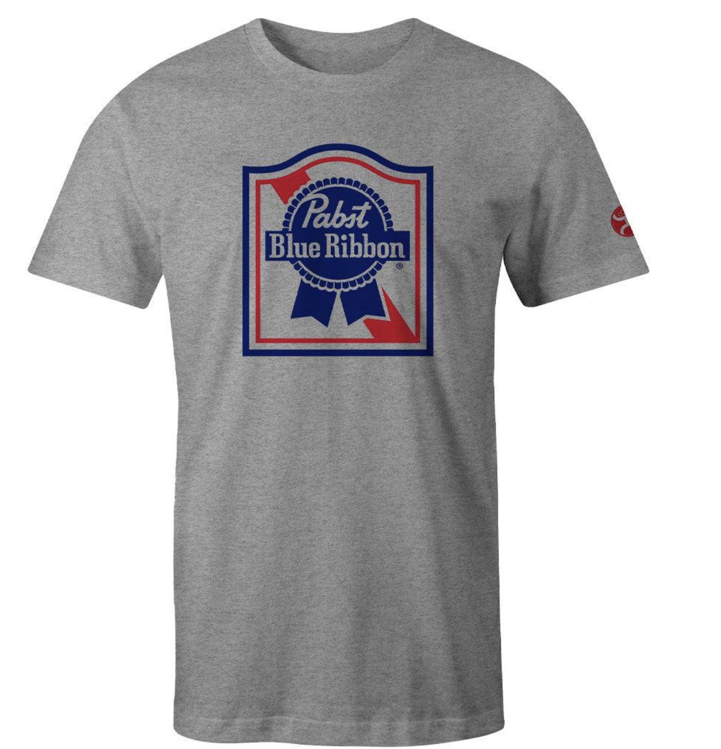 HOOEY &quot;PABST BLUE RIBBON&quot; GREY TEE