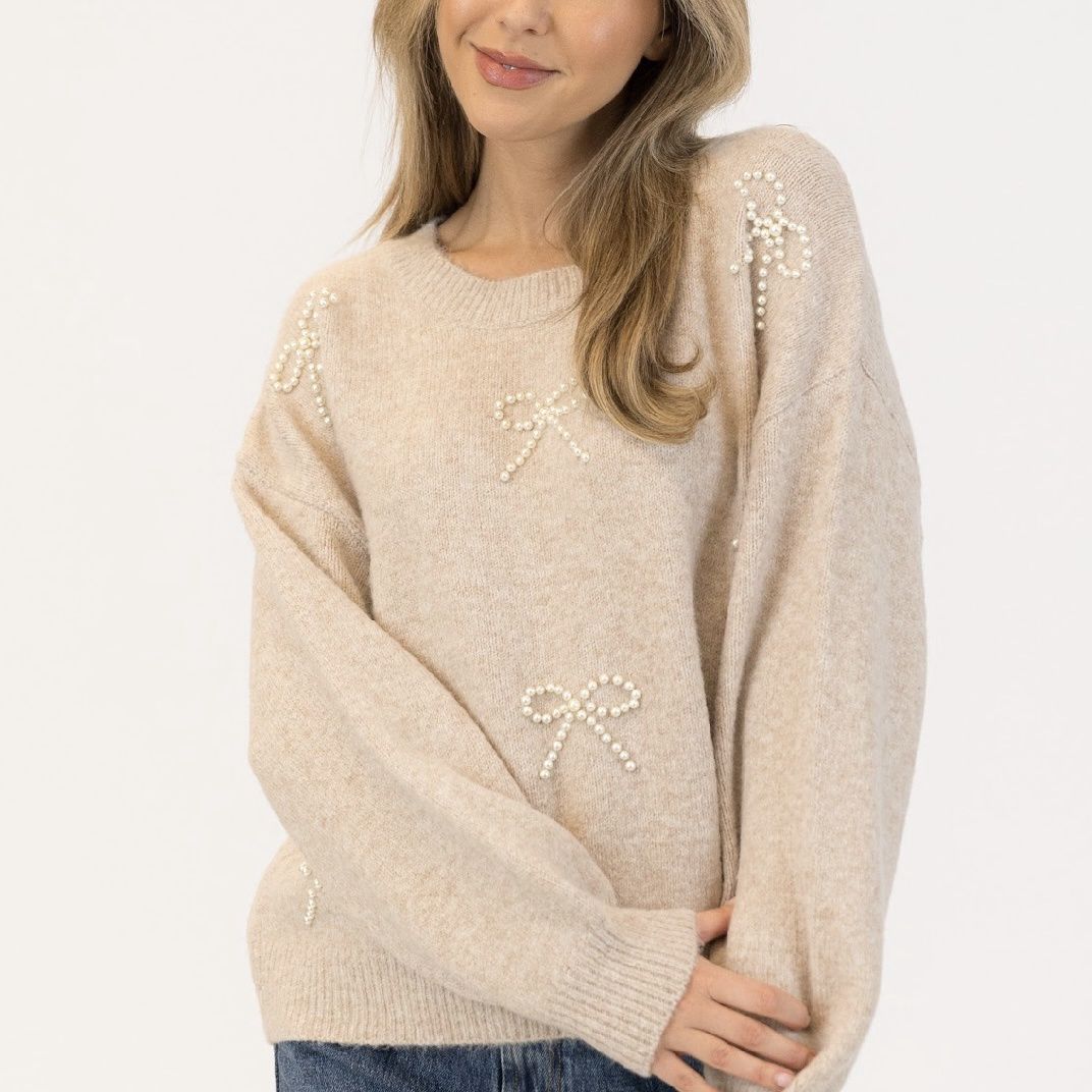 Lyla and Luxe Bows Sweater