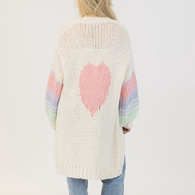 Lyla and Luxe Shilo Heart Cardigan
