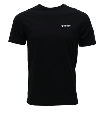 HOOEY &quot;WESTERN OG&quot; T-SHIRT BLACK W/WHITE LOGO