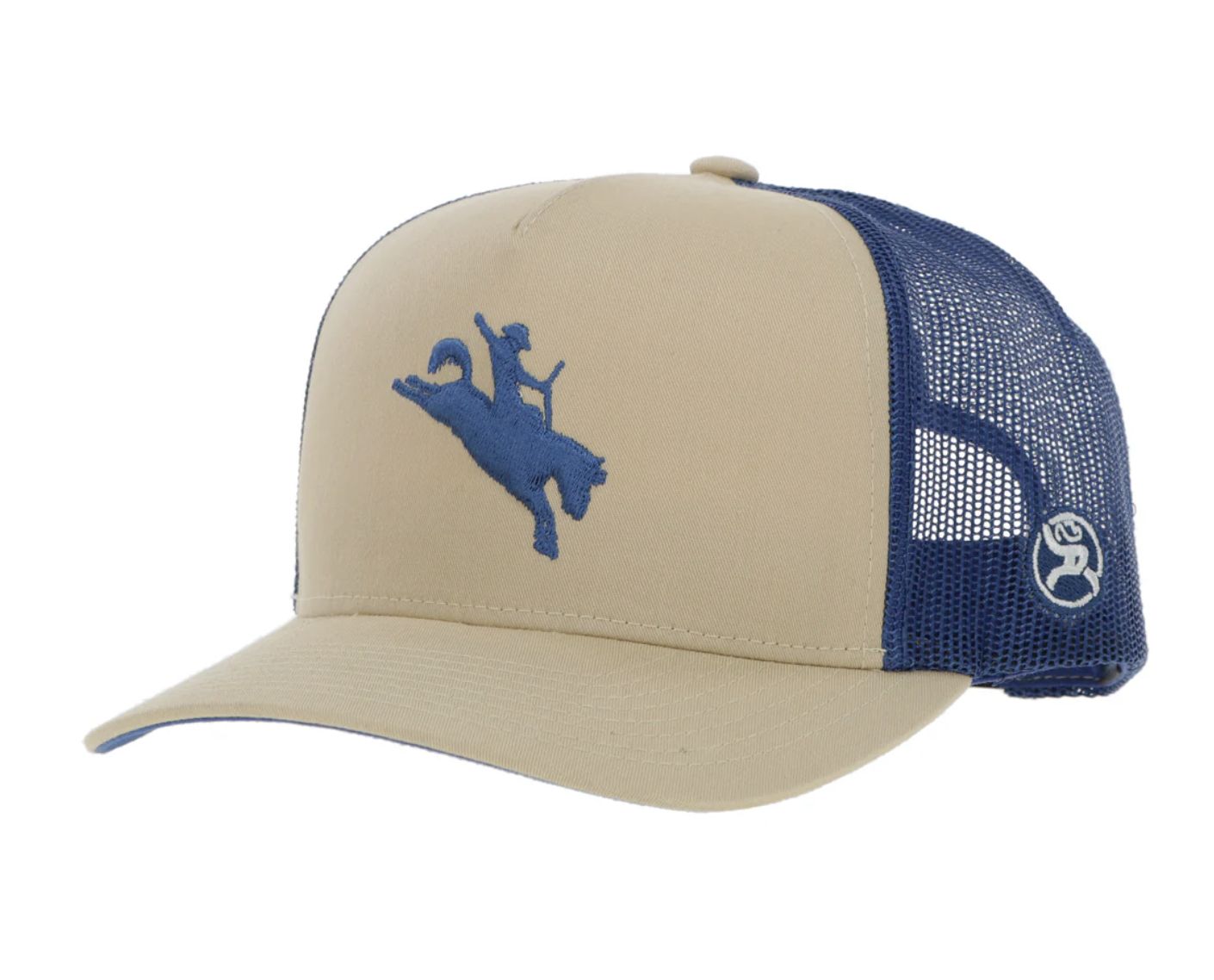 HOOEY &quot;WHIT&quot; HAT TAN/NAVY W/NAVY LOGO