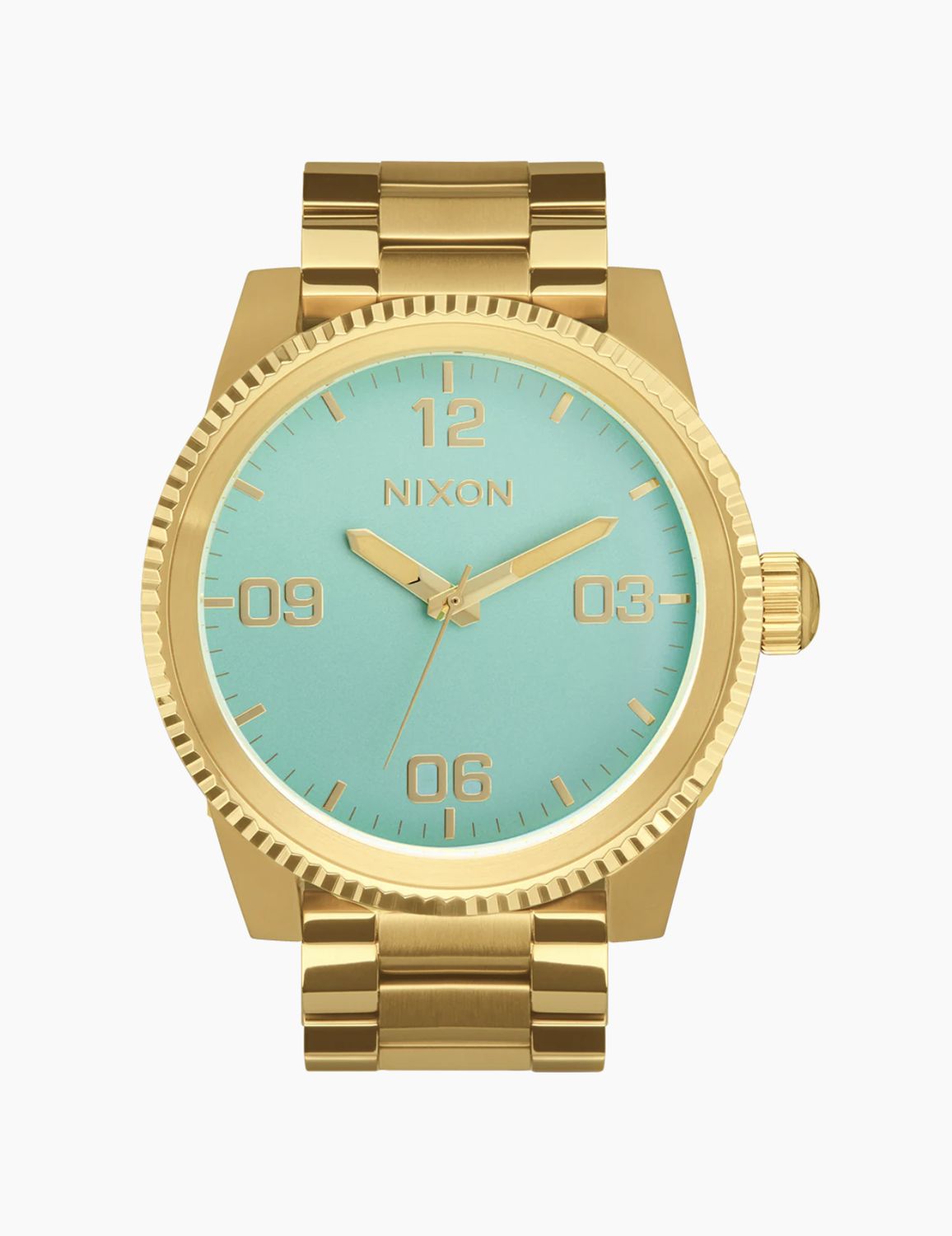 Nixon Corporal SS Gold Turquoise