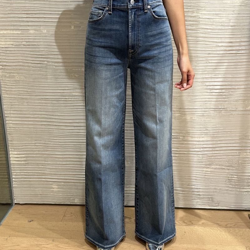 Seven For All Mankind Ultra High Rise Jo in Swim