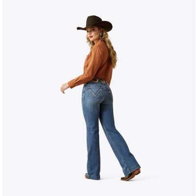 Ariat Perfect Rise Isabelle Wide Trouser Jeans Albuquerque