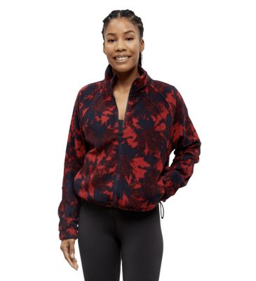 Tentree Palisade Full Zip Midnight Blue Maple Print