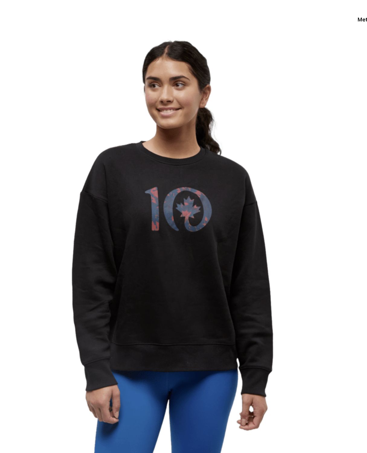 TenTree Maple Crew Black