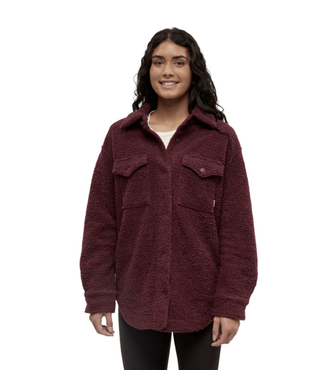 TenTree Snowcrest Full Zip Burgundy