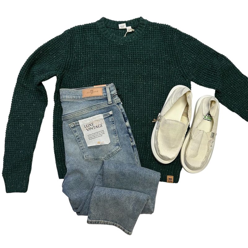 TenTree Morrell Sweater Forest Pine