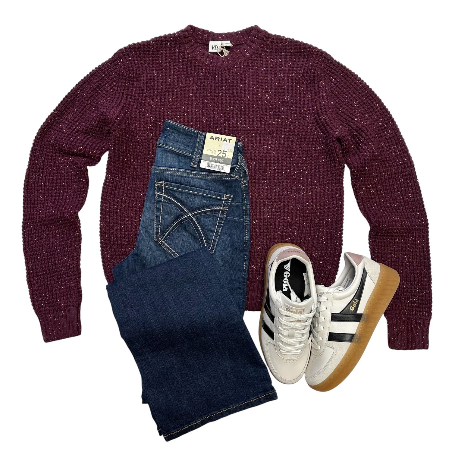 TenTree Morrell Sweater Burgundy