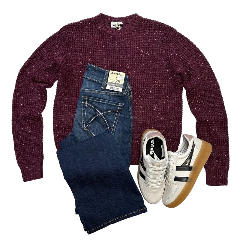 TenTree Morrell Sweater Burgundy