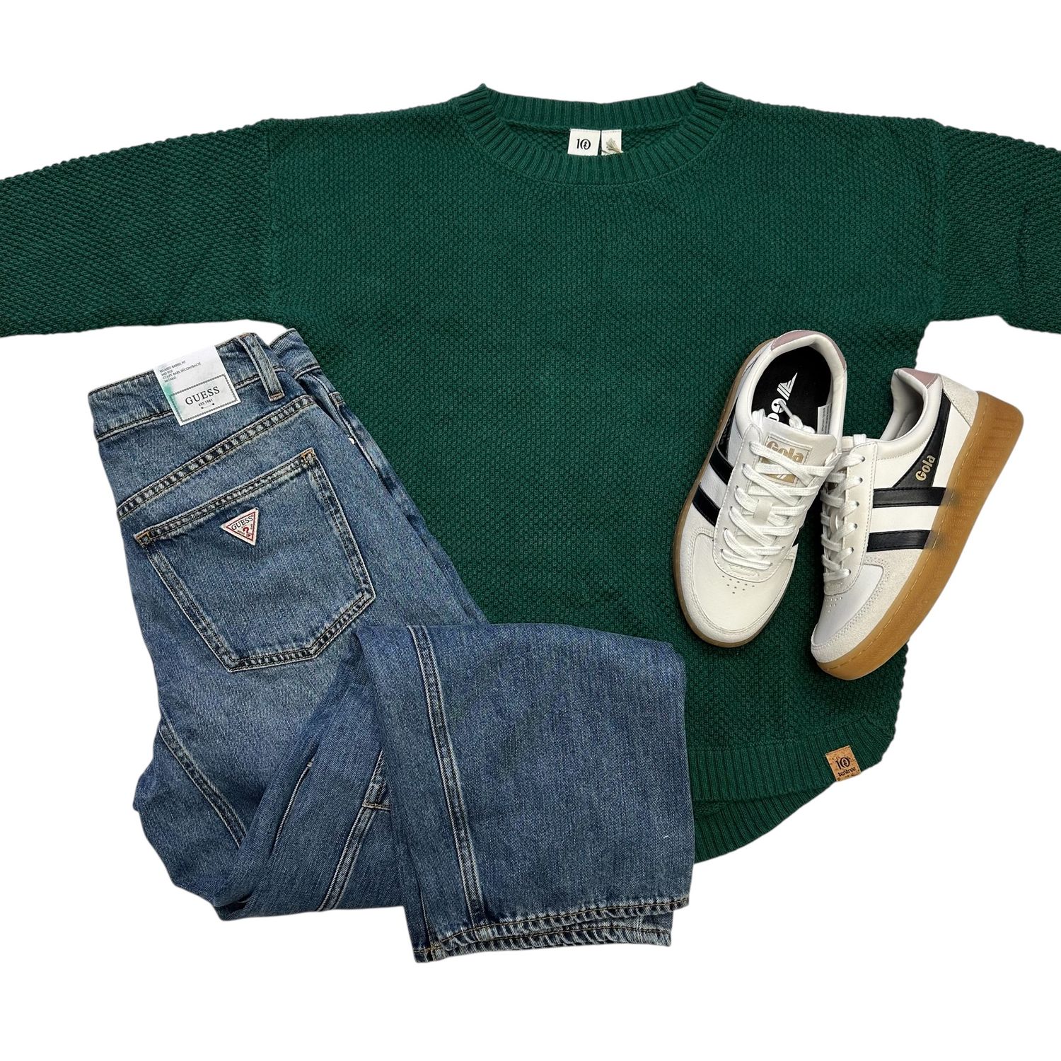 TenTree Broughton Sweater Forest Pone