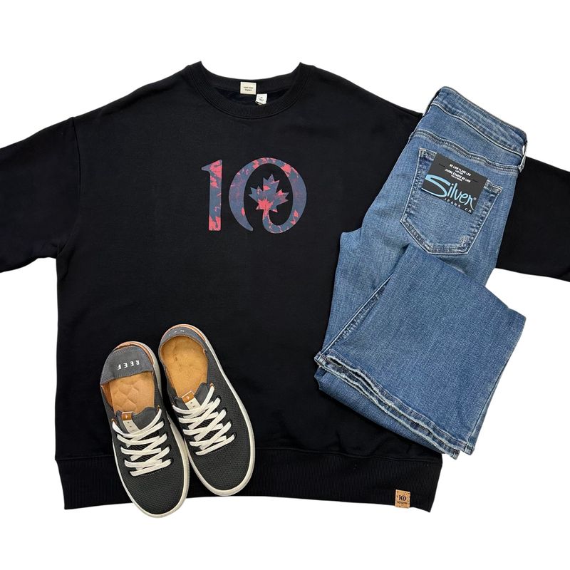 TenTree Maple Crew Black