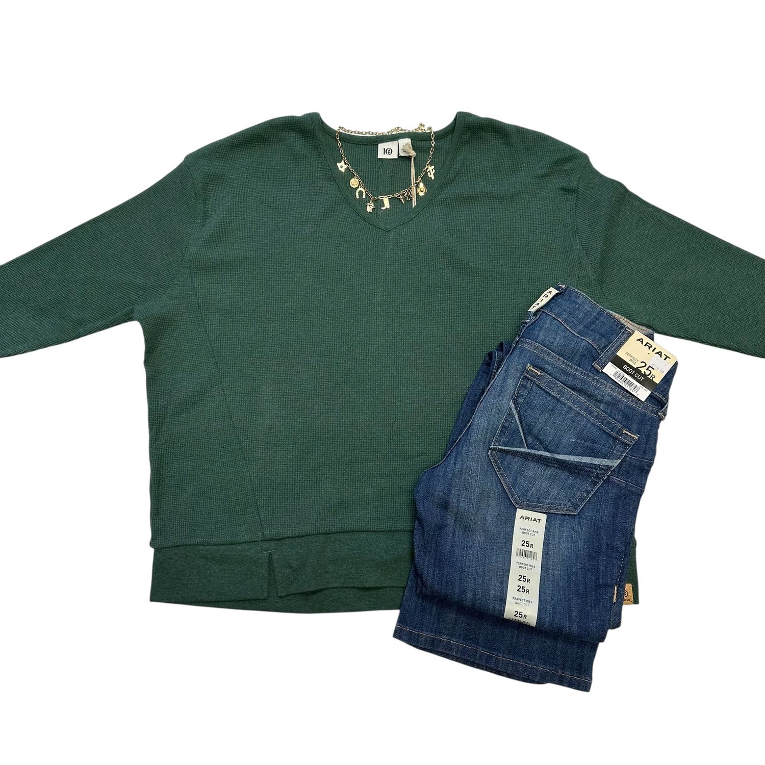 TenTree Meyer Longsleeve Forest Pine