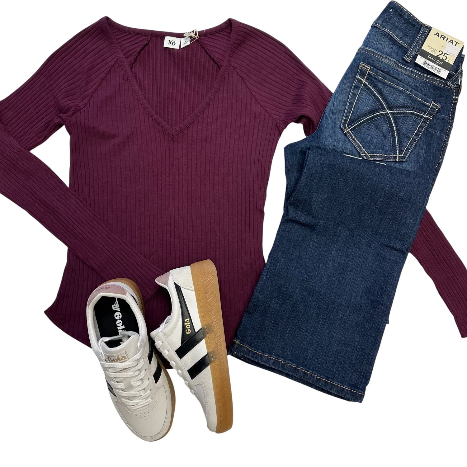 TenTree Madison Longsleeve Burgundy