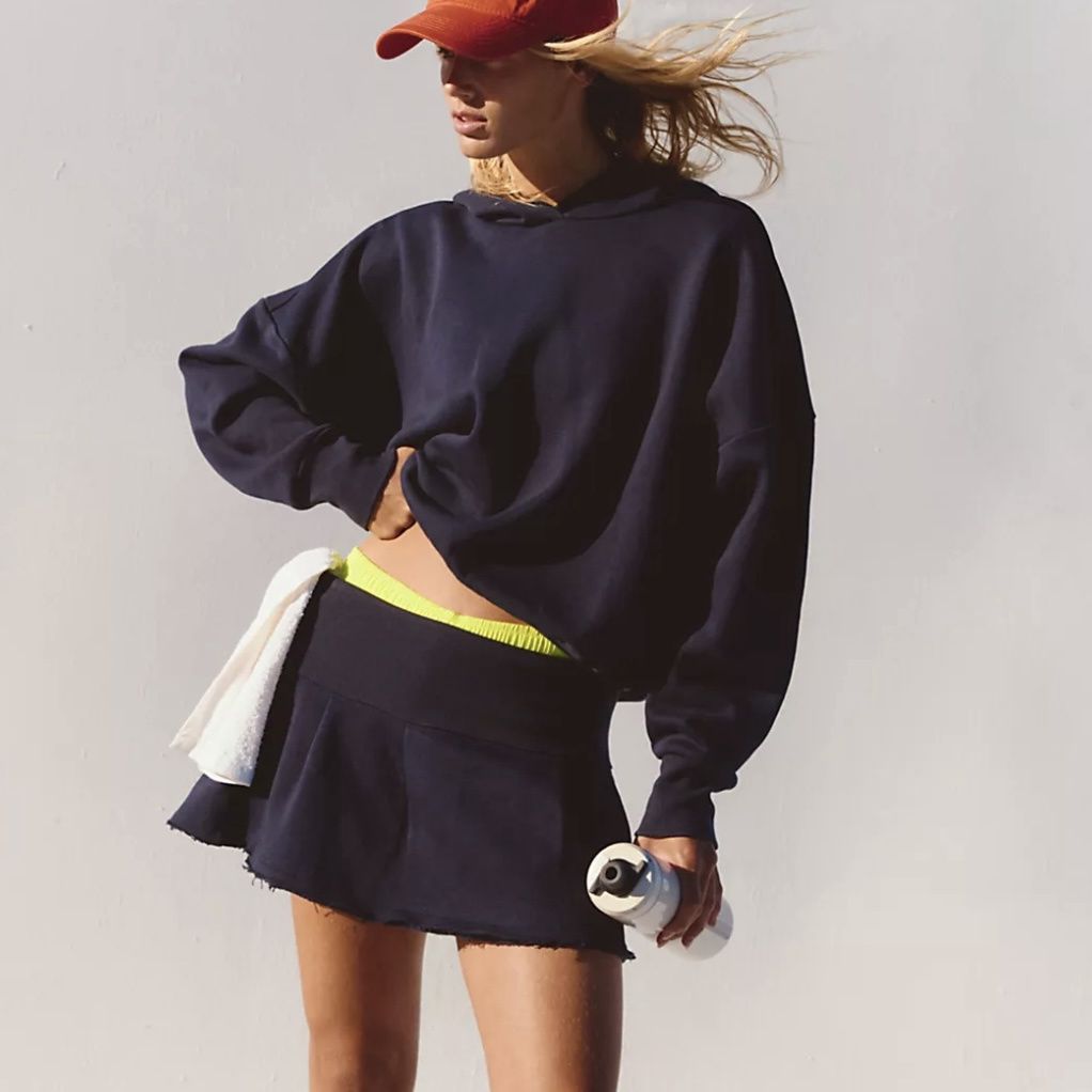 Free People Sprint To The Finish Skirt Set