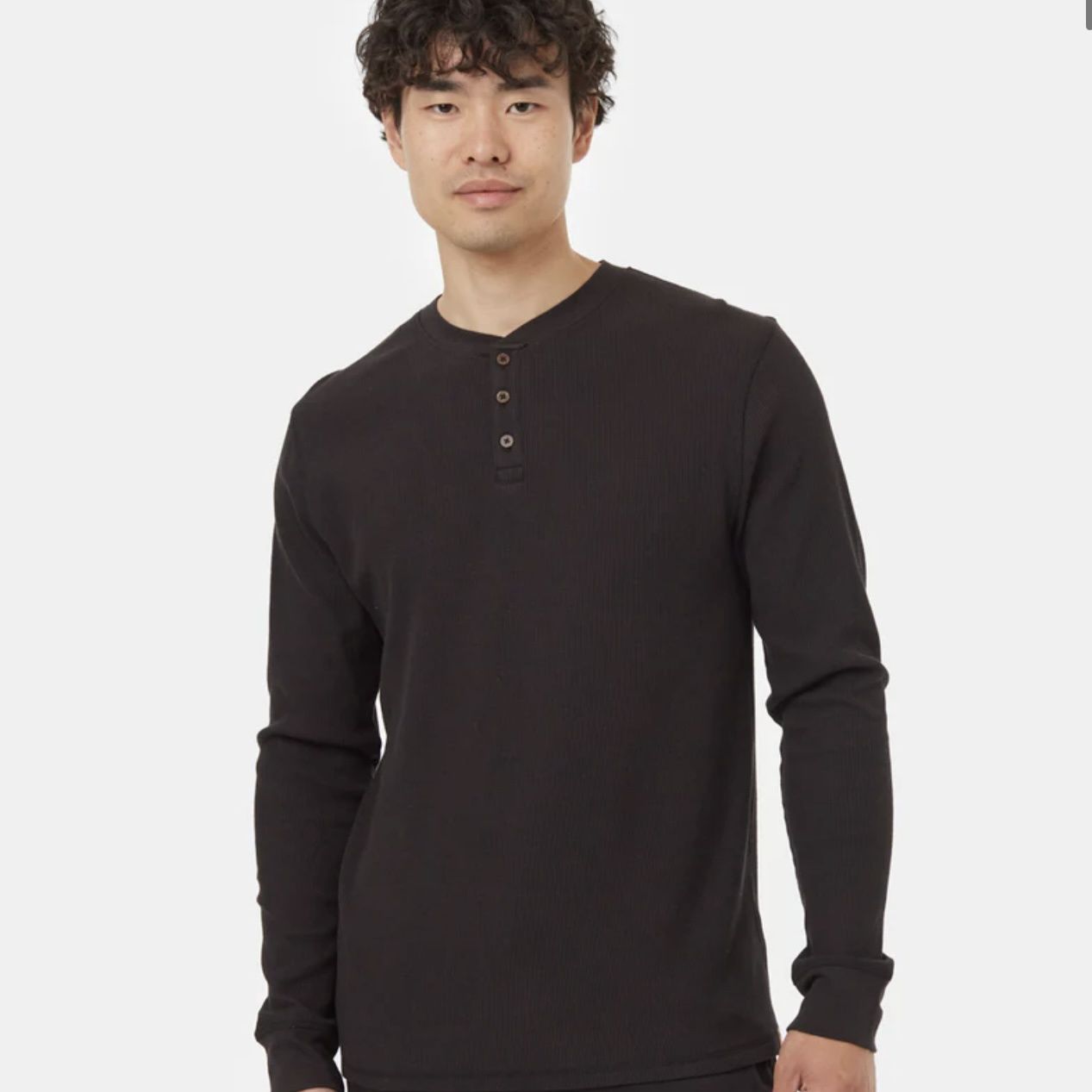 Ten Tree Freemont Henley Black
