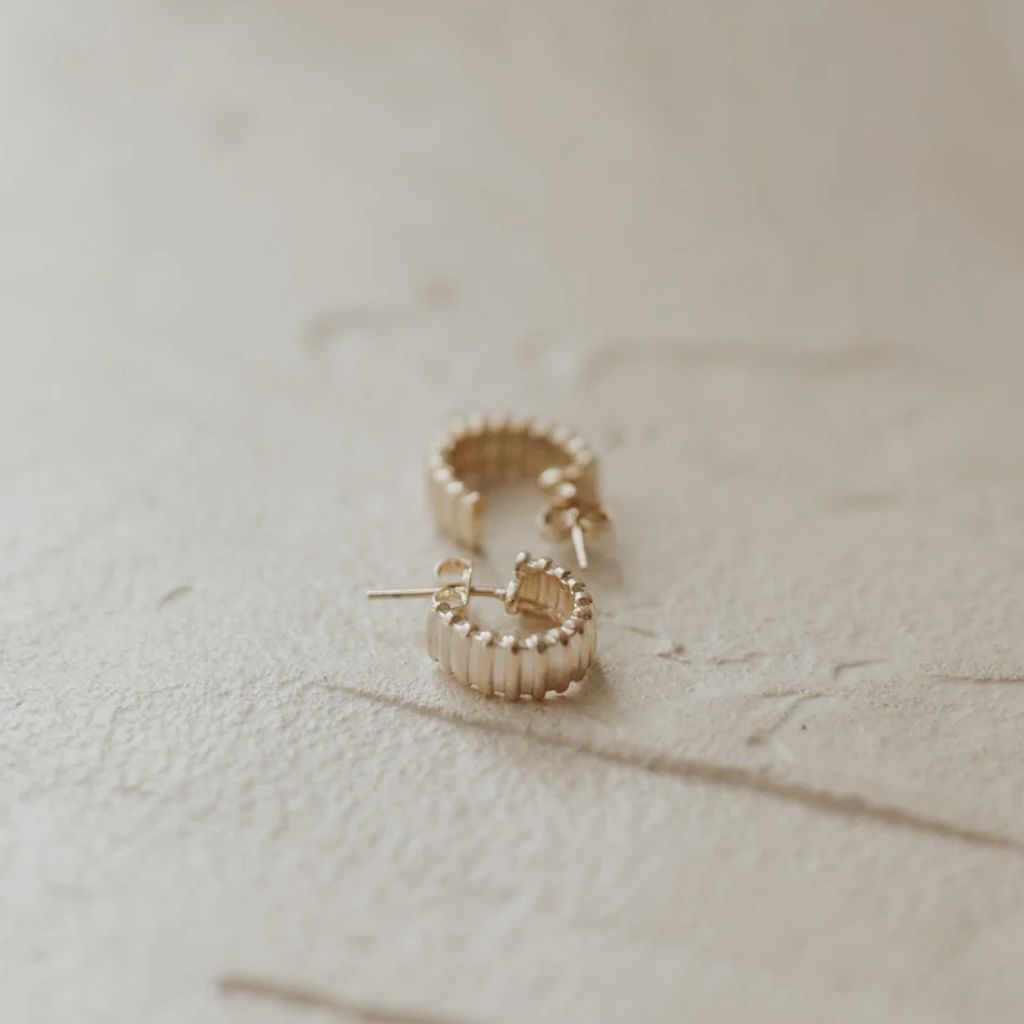 Sydney Rose Ribbon Hoops