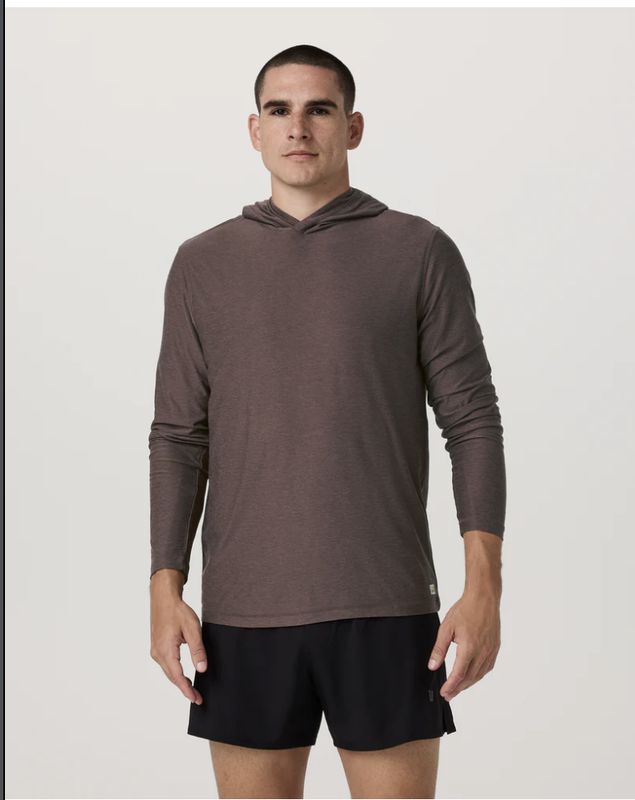 Vuori Strato Tech Hoodie Huckleberry Heather
