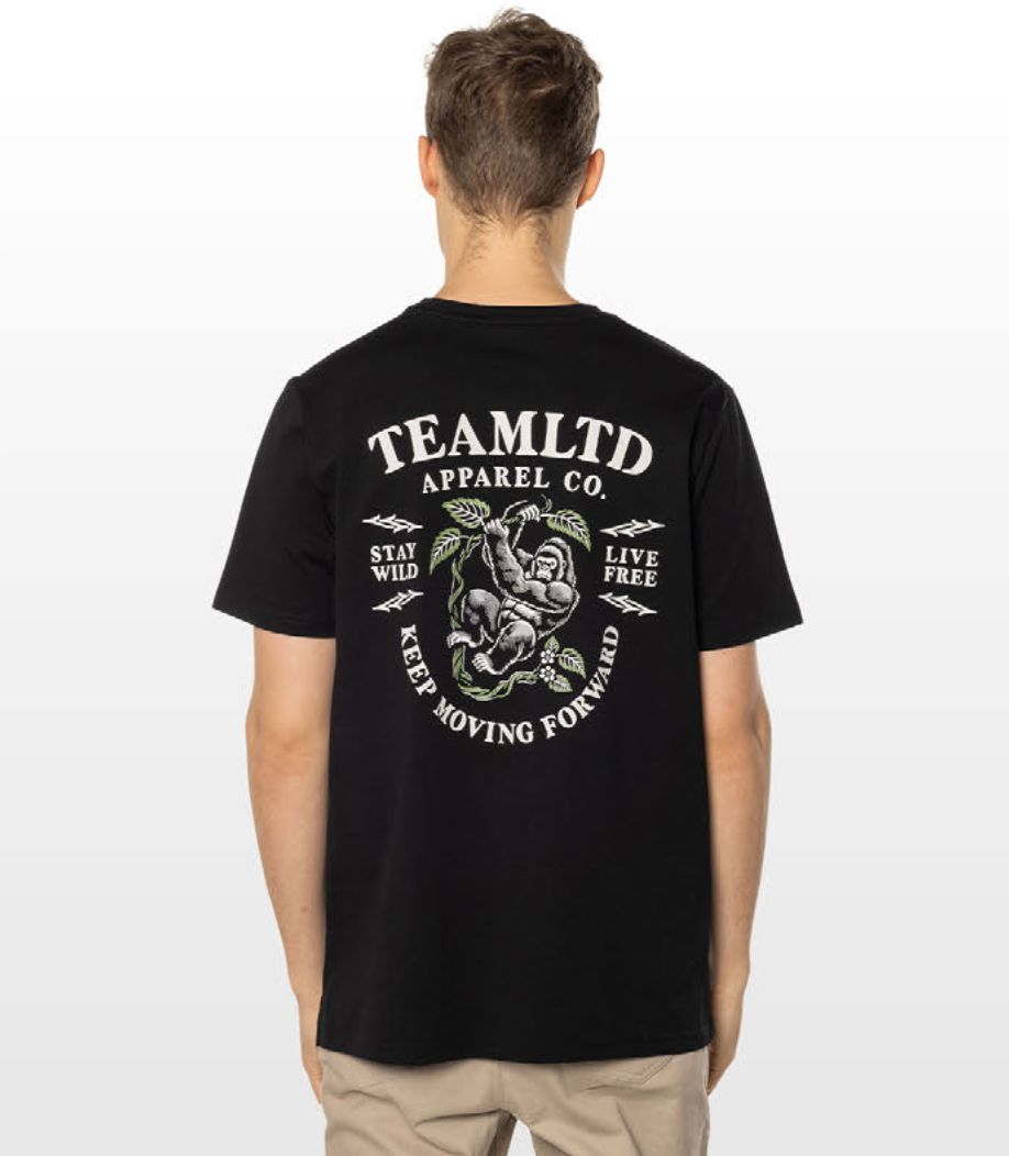 TEAMLTD Stay Wild Tee Black