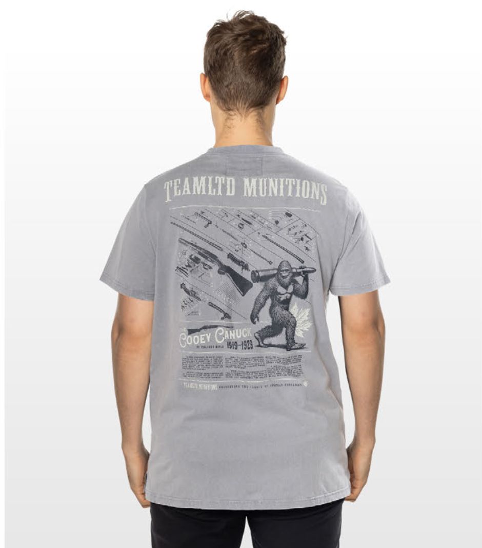 TEAMLTD Munitions Tee Washed Grey