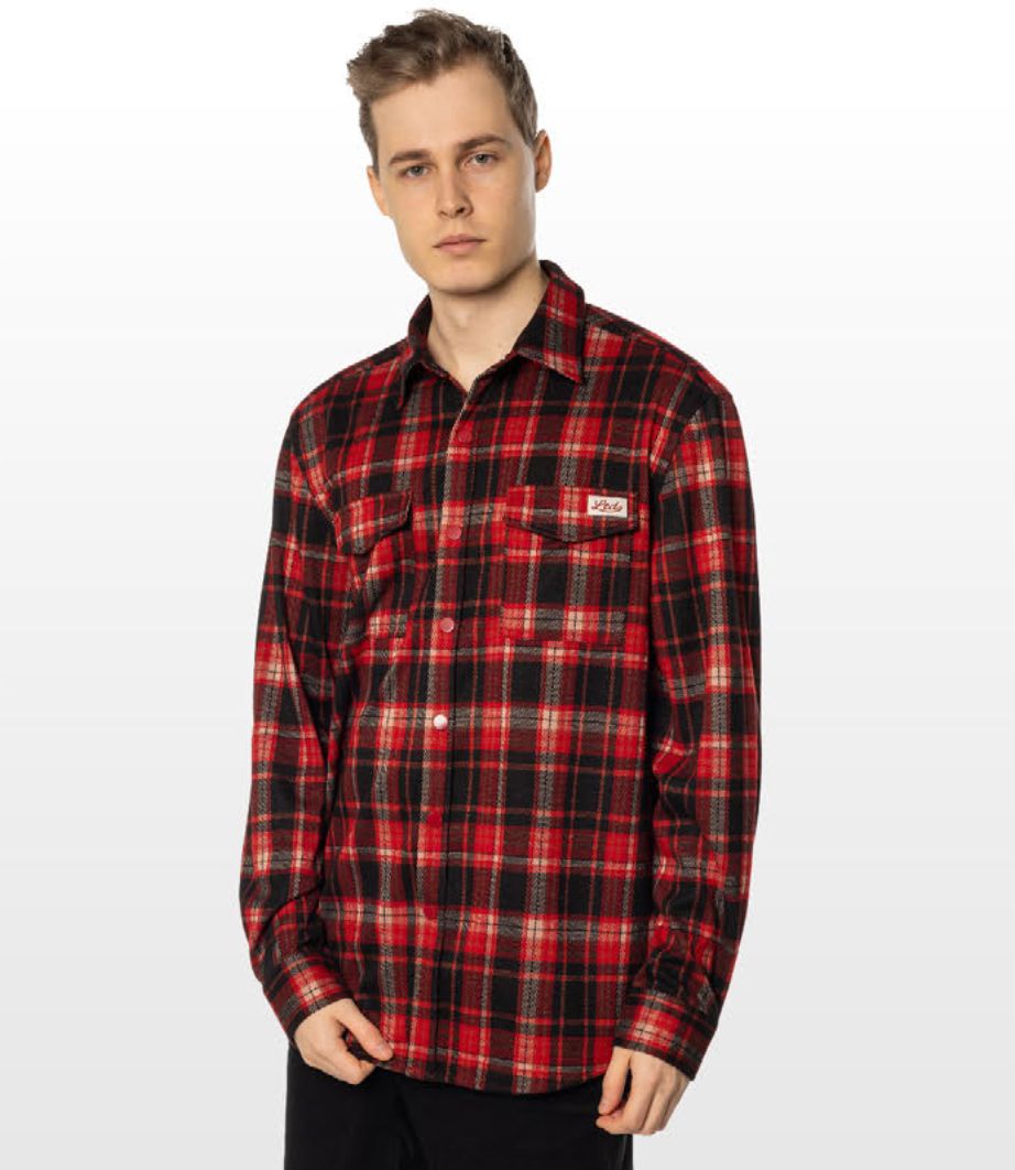 TEAMLTD Stretch Flannel Red