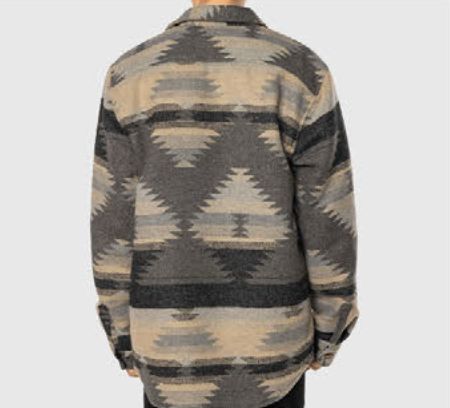 TEAMLTD Aztec Overshirt Shadow