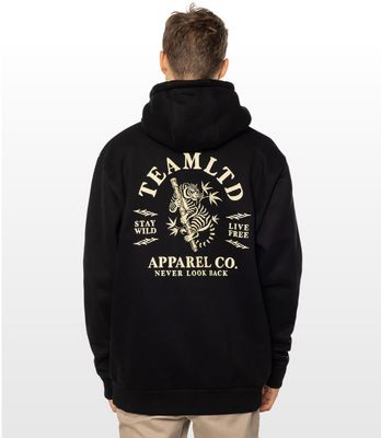 TEAMLTD Stay Wild Hoodie Black